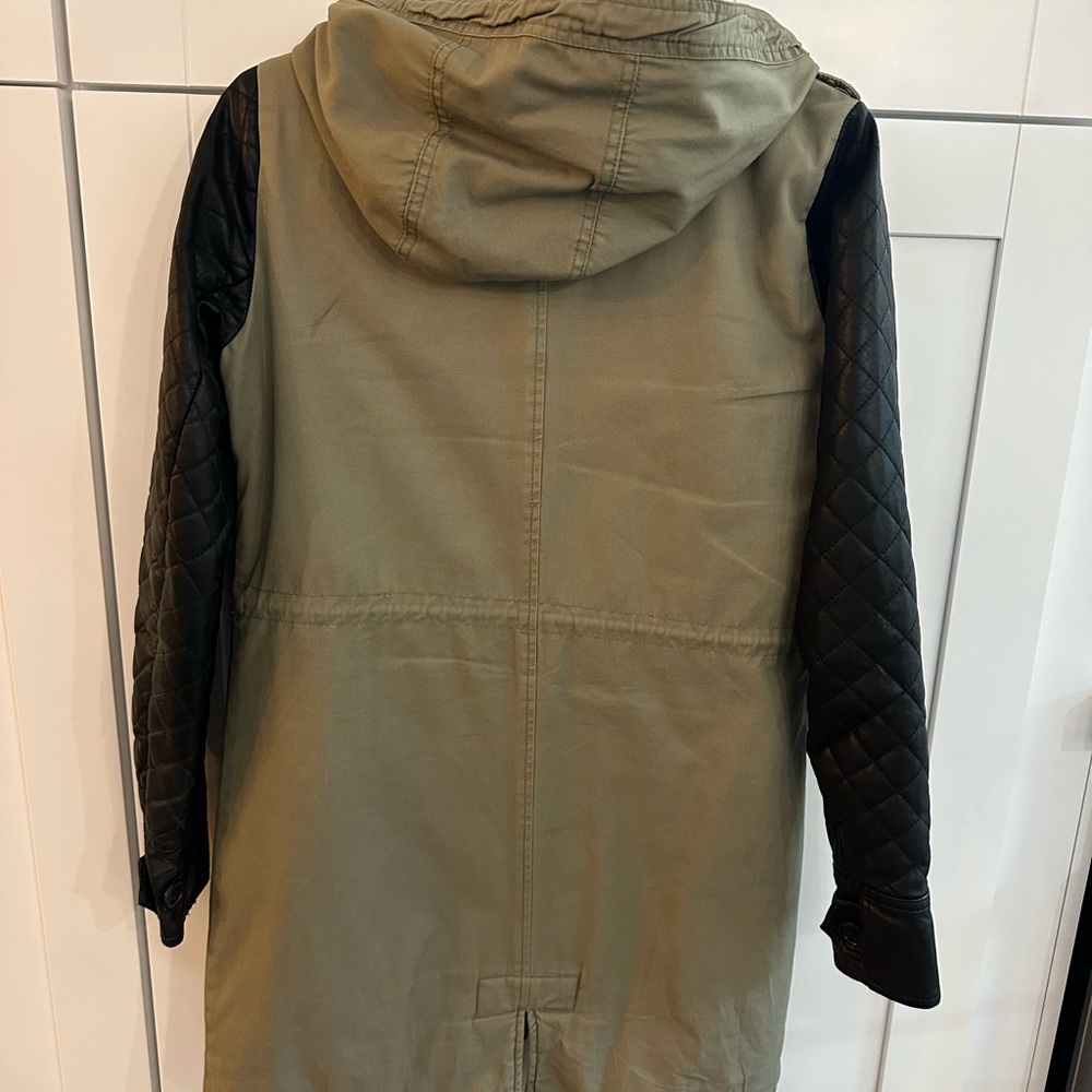 Utility jacket. Army green. - Picture 3 of 5